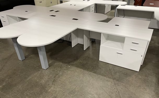Desk with Right Return