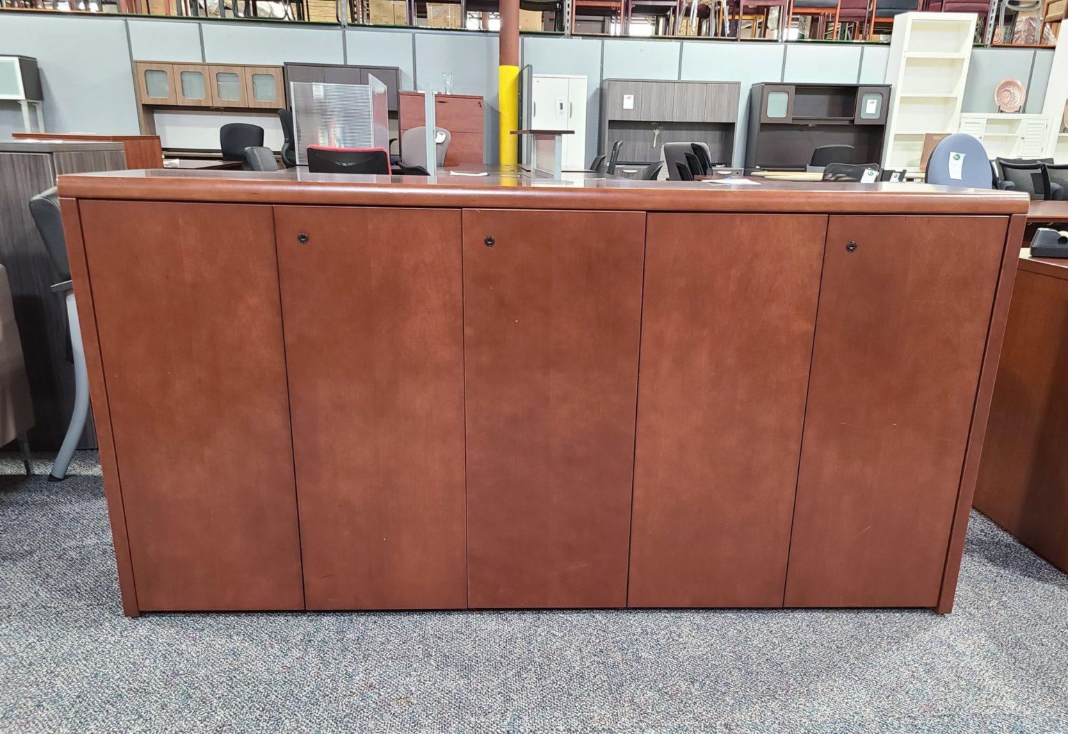 09089 Used Credenza for Sale at PVI Office Furniture Plus+ Frederick