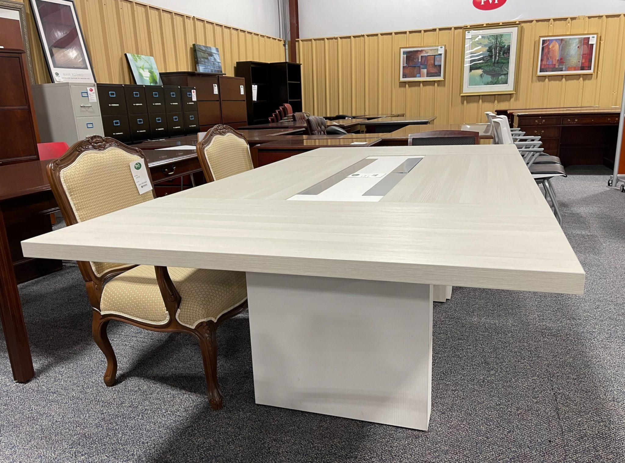 8665 New OfficeSource 6' Conference Table for Sale at PVI Office