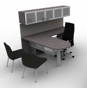 HON cubicle office furniture with hutch