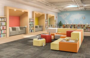 design and furniture for student collaboration