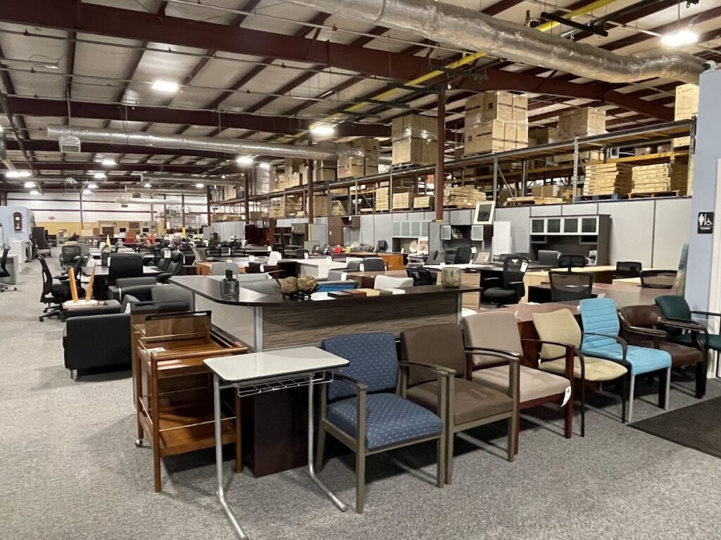 office lounge and guest seating