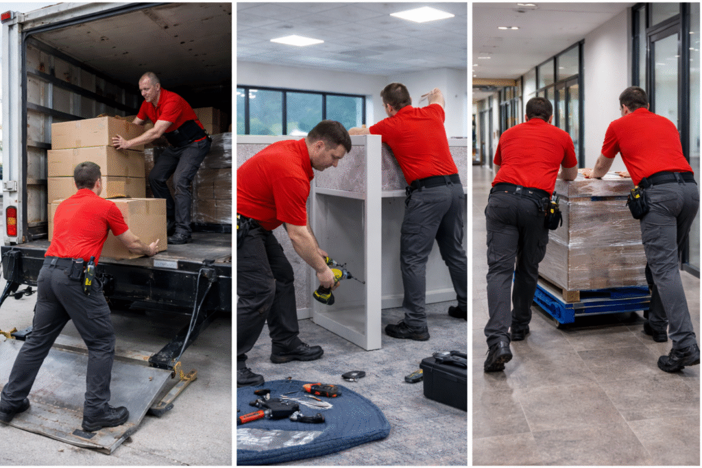 office furniture delivery and installation in baltimore maryland