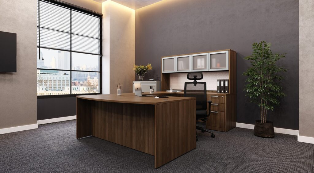 private office furniture desk and chaire ostyp 340