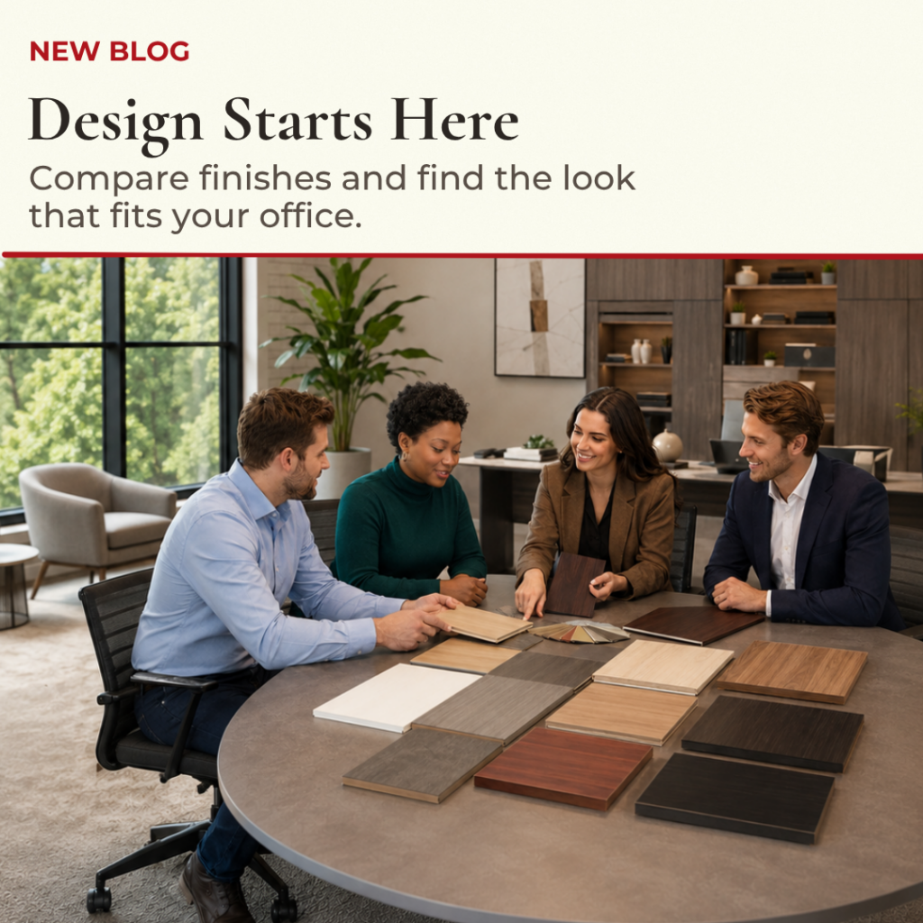 laminate surfaces for office furniture